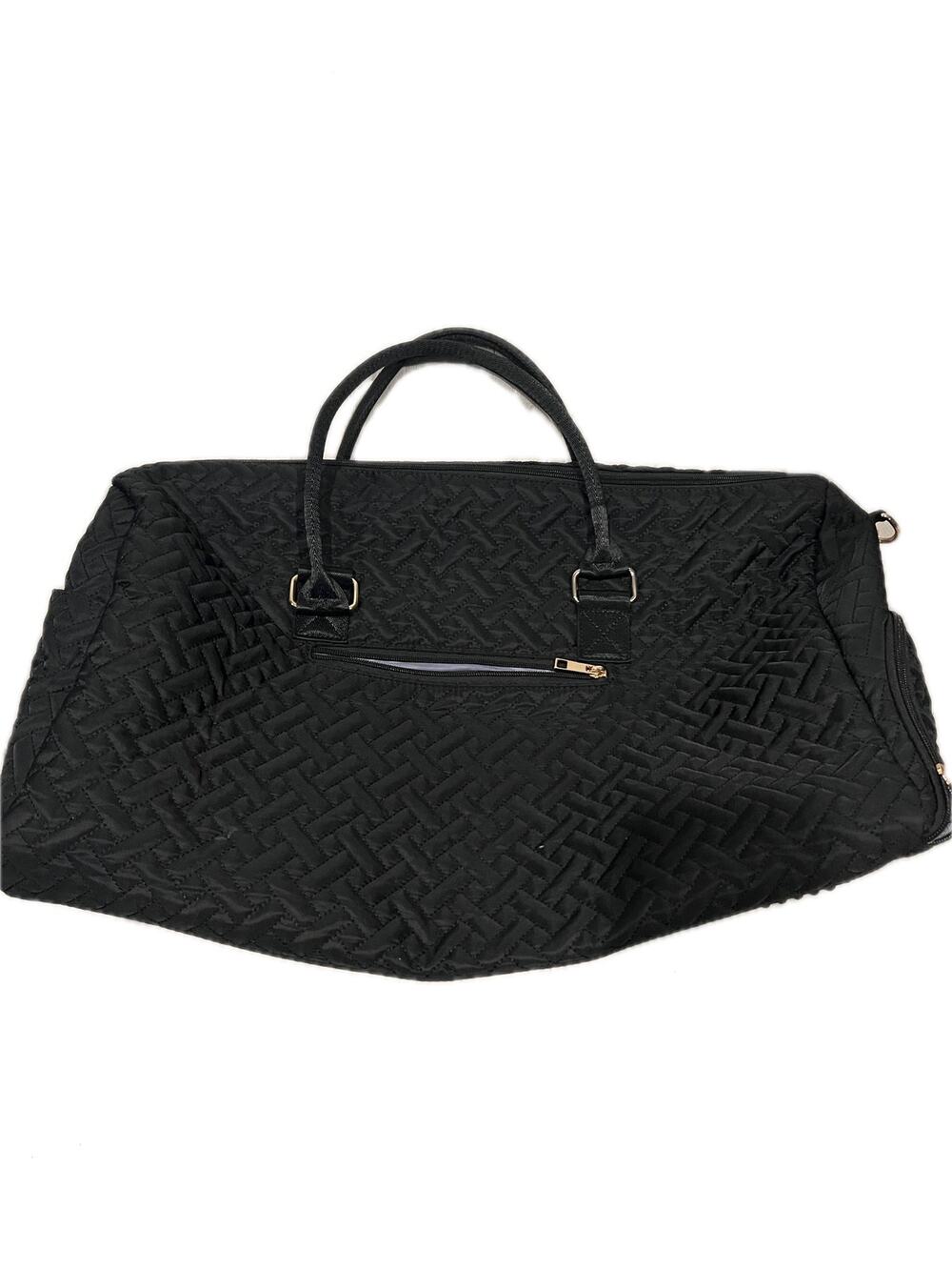 Baverge Travel Weekender Bag 20"x12"x10" Black Duffel Bag